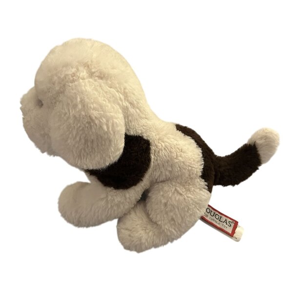 Douglas Cuddle Toy Brown & White Plush Puppy 9" 2021 Soft Stuffed Animal - Picture 2 of 5